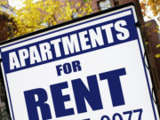 Apartments for Rent sign – Buying a Rental Property
