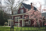 Old house with blossoming tree in Boise, Idaho – Boise, ID is affordable housing mecca